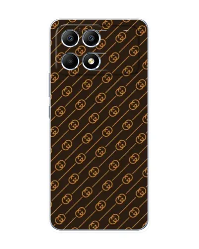Чехол для Xiaomi POCO F6 с картинкой «Gucci — золотые диагонали» Чехол для Xiaomi POCO F6 с картинкой «Gucci — золотые диагонали»