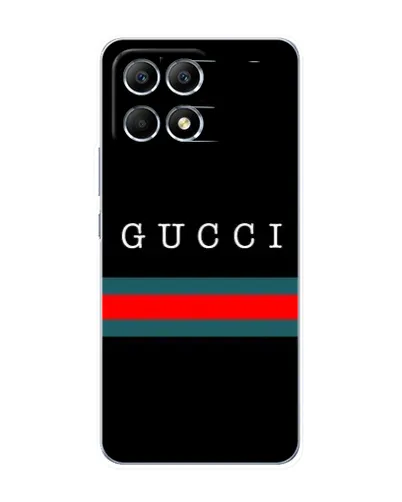 Чехол для Xiaomi POCO F6 с картинкой «Gucci — красный пояс» Чехол для Xiaomi POCO F6 с картинкой «Gucci — красный пояс»