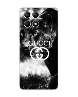 Чехол для Xiaomi POCO F6 с картинкой «Gucci — дикая природа»