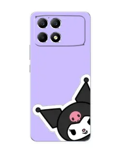 Чехол для Xiaomi POCO F6 с картинкой «Забавная Kuromi» Чехол для Xiaomi POCO F6 с картинкой «Забавная Kuromi»