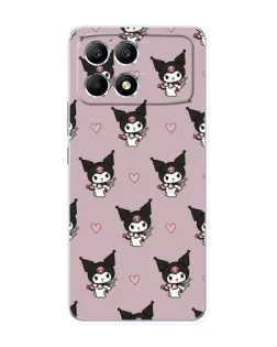 Чехол для Xiaomi POCO F6 с картинкой «Kuromi — ночной сон» Чехол для Xiaomi POCO F6 с картинкой «Kuromi — ночной сон»