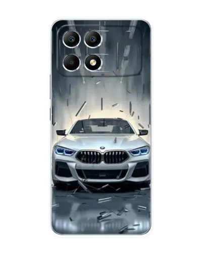 Чехол для Xiaomi POCO F6 с картинкой «BMW в свете фар» Чехол для Xiaomi POCO F6 с картинкой «BMW в свете фар»