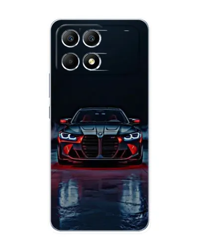 Чехол для Xiaomi POCO F6 с картинкой «BMW на мокрой дороге» Чехол для Xiaomi POCO F6 с картинкой «BMW на мокрой дороге»