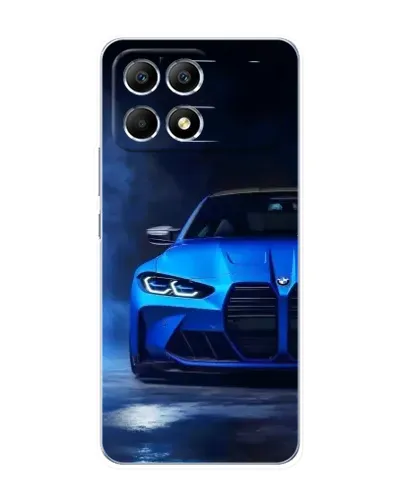 Чехол для Xiaomi POCO F6 с картинкой «Голубая BMW M4» Чехол для Xiaomi POCO F6 с картинкой «Голубая BMW M4»