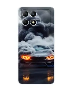 Чехол для Xiaomi POCO F6 с картинкой «BMW в дыму» Чехол для Xiaomi POCO F6 с картинкой «BMW в дыму»