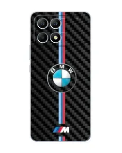Чехол для Xiaomi POCO F6 с картинкой «Эмблема BMW и карбон» Чехол для Xiaomi POCO F6 с картинкой «Эмблема BMW и карбон»