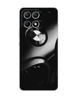 Чехол для Xiaomi POCO F6 с картинкой «Эмблема BMW — макро» Чехол для Xiaomi POCO F6 с картинкой «Эмблема BMW — макро»