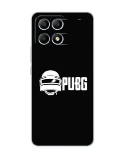 Чехол для Xiaomi POCO F6 с картинкой «PUBG — классический лого» Чехол для Xiaomi POCO F6 с картинкой «PUBG — классический лого»