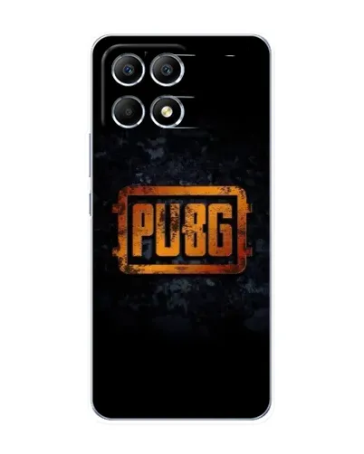 Чехол для Xiaomi POCO F6 с картинкой «PUBG — золотой логотип» Чехол для Xiaomi POCO F6 с картинкой «PUBG — золотой логотип»