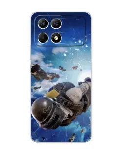 Чехол для Xiaomi POCO F6 с картинкой «Десант PUBG — прыжок» Чехол для Xiaomi POCO F6 с картинкой «Десант PUBG — прыжок»