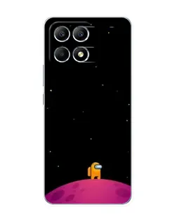Чехол для Xiaomi POCO F6 с картинкой «Одинокий герой на планете» Чехол для Xiaomi POCO F6 с картинкой «Одинокий герой на планете»
