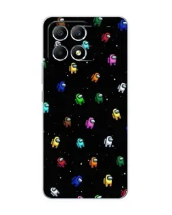 Чехол для Xiaomi POCO F6 с картинкой «Экипаж Among Us» Чехол для Xiaomi POCO F6 с картинкой «Экипаж Among Us»