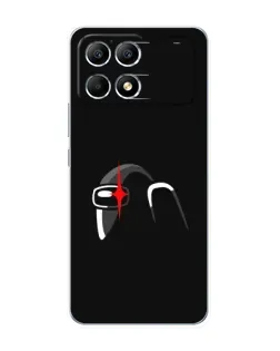 Чехол для Xiaomi POCO F6 с картинкой «Among Us шлем» Чехол для Xiaomi POCO F6 с картинкой «Among Us шлем»