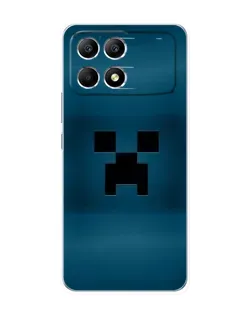 Чехол для Xiaomi POCO F6 с картинкой «Крипер текстура» Чехол для Xiaomi POCO F6 с картинкой «Крипер текстура»