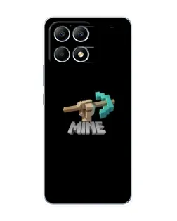 Чехол для Xiaomi POCO F6 с картинкой «Алмазная кирка» Чехол для Xiaomi POCO F6 с картинкой «Алмазная кирка»
