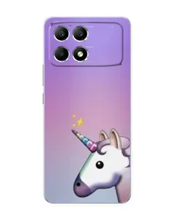 Чехол для Xiaomi POCO F6 с картинкой «Единорог градиент» Чехол для Xiaomi POCO F6 с картинкой «Единорог градиент»