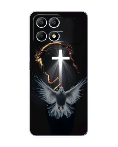 Чехол для Xiaomi POCO F6 с картинкой «Голубь и Свет» Чехол для Xiaomi POCO F6 с картинкой «Голубь и Свет»