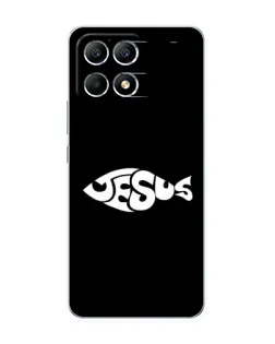 Чехол для Xiaomi POCO F6 с картинкой «Рыба Jesus» Чехол для Xiaomi POCO F6 с картинкой «Рыба Jesus»