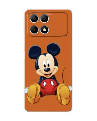 Чехол для Xiaomi POCO F6 с картинкой «Микки отдыхает» Чехол для Xiaomi POCO F6 с картинкой «Микки отдыхает»