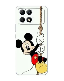 Чехол для Xiaomi POCO F6 с картинкой «Mickey на канате»
