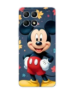 Чехол для Xiaomi POCO F6 с картинкой «Осенний Mickey Mouse»