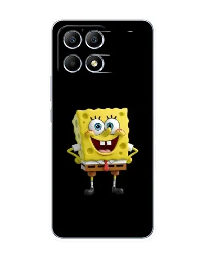 Чехол для Xiaomi POCO F6 с картинкой «Классический Губка Боб» Чехол для Xiaomi POCO F6 с картинкой «Классический Губка Боб»