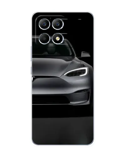 Чехол для Xiaomi POCO F6 с картинкой «Tesla Model S Look» Чехол для Xiaomi POCO F6 с картинкой «Tesla Model S Look»
