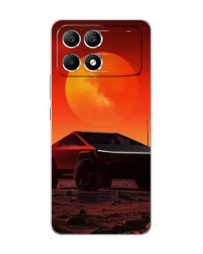 Чехол для Xiaomi POCO F6 с картинкой «Cybertruck на Марсе» Чехол для Xiaomi POCO F6 с картинкой «Cybertruck на Марсе»