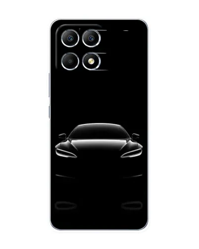 Чехол для Xiaomi POCO F6 с картинкой «Силуэт Tesla Night» Чехол для Xiaomi POCO F6 с картинкой «Силуэт Tesla Night»