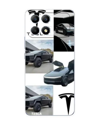 Чехол для Xiaomi POCO F6 с картинкой «Коллаж Cybertruck Tesla» Чехол для Xiaomi POCO F6 с картинкой «Коллаж Cybertruck Tesla»