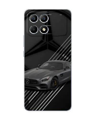 Чехол для Xiaomi POCO F6 с картинкой «Mercedes AMG — графика» Чехол для Xiaomi POCO F6 с картинкой «Mercedes AMG — графика»