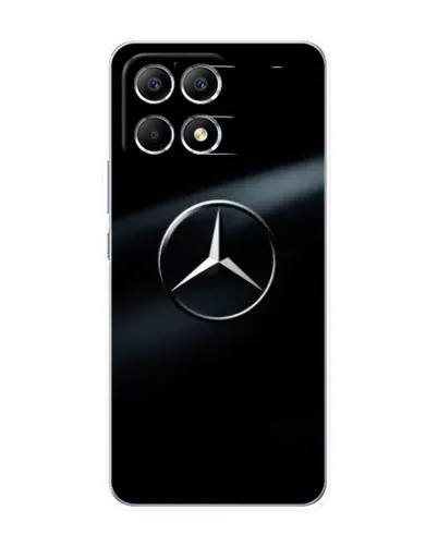 Чехол для Xiaomi POCO F6 с картинкой «Mercedes на металле» Чехол для Xiaomi POCO F6 с картинкой «Mercedes на металле»