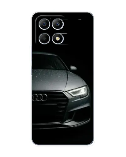 Чехол для Xiaomi POCO F6 с картинкой «Audi — детализация кузова»
