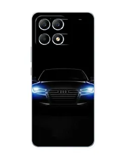 Чехол для Xiaomi POCO F6 с картинкой «Audi в неоне» Чехол для Xiaomi POCO F6 с картинкой «Audi в неоне»