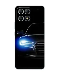 Чехол для Xiaomi POCO F6 с картинкой «Неоновый взгляд Audi» Чехол для Xiaomi POCO F6 с картинкой «Неоновый взгляд Audi»