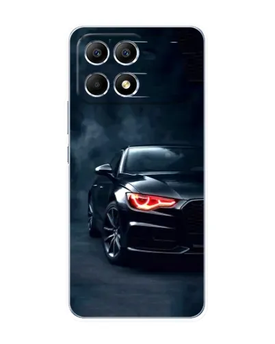 Чехол для Xiaomi POCO F6 с картинкой «Audi — хищный взгляд»