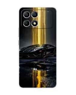 Чехол для Xiaomi POCO F6 с картинкой «Ночной Lamborghini драйв» Чехол для Xiaomi POCO F6 с картинкой «Ночной Lamborghini драйв»