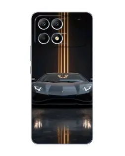 Чехол для Xiaomi POCO F6 с картинкой «Lamborghini золотые линии» Чехол для Xiaomi POCO F6 с картинкой «Lamborghini золотые линии»