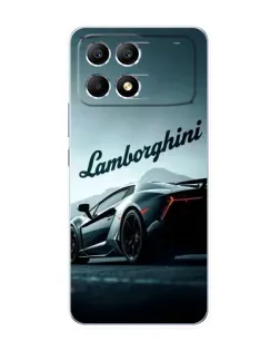 Чехол для Xiaomi POCO F6 с картинкой «Классическая надпись Lamborghini» Чехол для Xiaomi POCO F6 с картинкой «Классическая надпись Lamborghini»