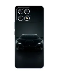 Чехол для Xiaomi POCO F6 с картинкой «Черный Lamborghini Aventador» Чехол для Xiaomi POCO F6 с картинкой «Черный Lamborghini Aventador»