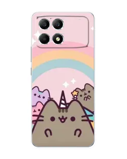 Чехол для Xiaomi POCO F6 с картинкой «Единорог Pusheen» Чехол для Xiaomi POCO F6 с картинкой «Единорог Pusheen»