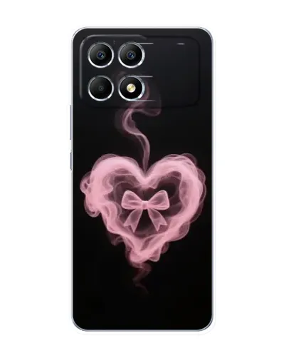 Чехол для Xiaomi POCO F6 с картинкой «Дымчатое сердце»
