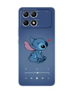 Чехол для Xiaomi POCO F6 с картинкой «Музыкальный Stitch» Чехол для Xiaomi POCO F6 с картинкой «Музыкальный Stitch»