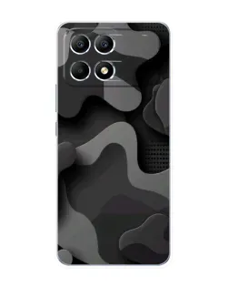 Чехол для Xiaomi POCO F6 с картинкой «Темный абстрактный камуфляж» Чехол для Xiaomi POCO F6 с картинкой «Темный абстрактный камуфляж»