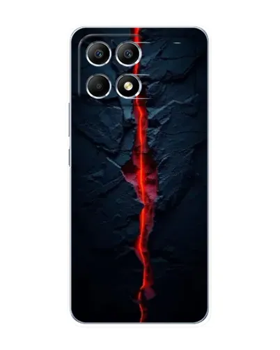 Чехол для Xiaomi POCO F6 с картинкой «Kрасная лавовая трещина» Чехол для Xiaomi POCO F6 с картинкой «Kрасная лавовая трещина»