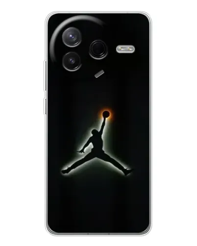 Чехол для Xiaomi POCO F7 Pro с картинкой «Jordan Gradient Logo» Чехол для Xiaomi POCO F7 Pro с картинкой «Jordan Gradient Logo»