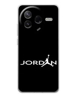 Чехол для Xiaomi POCO F7 Pro с картинкой «Jordan White Logo» Чехол для Xiaomi POCO F7 Pro с картинкой «Jordan White Logo»
