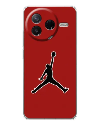 Чехол для Xiaomi POCO F7 Pro с картинкой «Jordan Red Back» Чехол для Xiaomi POCO F7 Pro с картинкой «Jordan Red Back»
