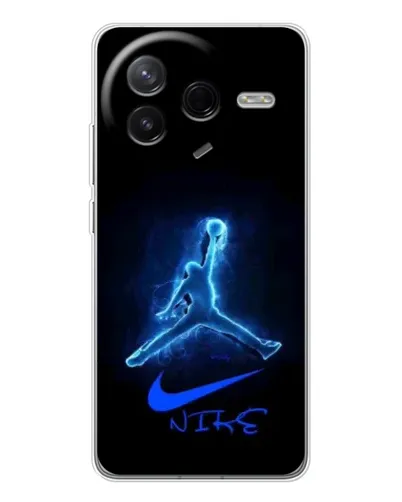 Чехол для Xiaomi POCO F7 Pro с картинкой «Jordan Neon Blue» Чехол для Xiaomi POCO F7 Pro с картинкой «Jordan Neon Blue»