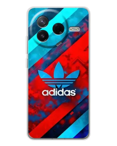 Чехол для Xiaomi POCO F7 Pro с картинкой «Абстракция Adidas»